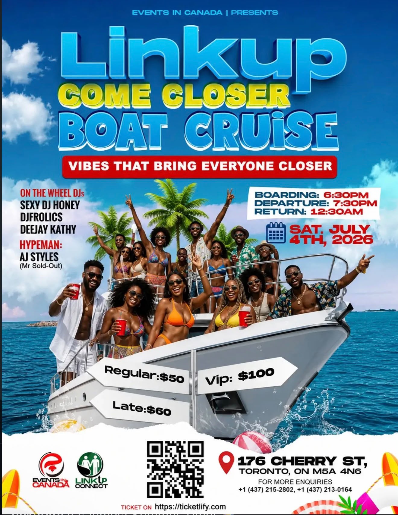 Linkup: Come Closer Boat Cruise